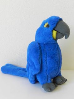 Obrázek z Papoušek modrý plyš 25cm (6) 
